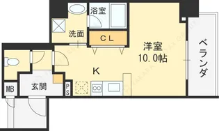 プラチナコート【1階】の間取り