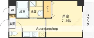 ラ・コスタ壱番館【2階】の間取り