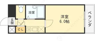 オズレジデンス関目【7階】の間取り