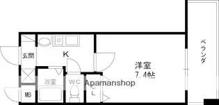 大阪府寝屋川市香里新町【マンション】の間取り