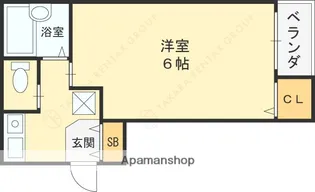 プランドールフクシマ【2階】の間取り