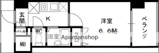 エスリード京橋ステーションプラザ【4階】の間取り