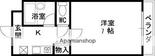 大阪府大阪市鶴見区横堤3丁目【マンション】の間取り