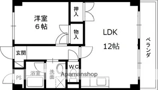 大阪府大阪市鶴見区放出東3丁目【マンション】の間取り