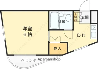 浜本ビル【4階】の間取り