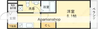 グラマシー京橋【8階】の間取り