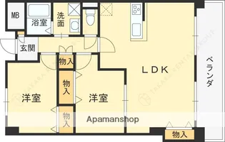 ISM大阪城公園【11階】の間取り
