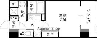 大阪府大阪市鶴見区放出東3丁目【マンション】の間取り