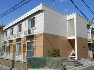 レオパレスサンハイム東難波【204号室】の外観