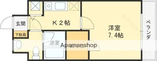 T’S SQUARE城東野江【6階】の間取り