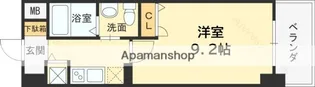 レジデンス京橋スクエア【3階】の間取り