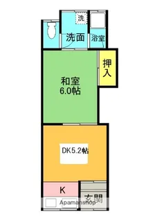 トミーハイツ光善寺【2階】の間取り