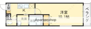 大阪府大阪市鶴見区横堤2丁目【アパート】の間取り