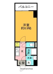 イデアル城東【8階】の間取り