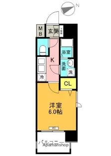 レジュールアッシュ京橋【11階】の間取り