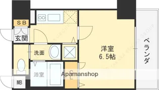 ララプレイス ザ・京橋ステラ【5階】の間取り