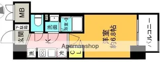 ファステート都島テーラー【9階】の間取り