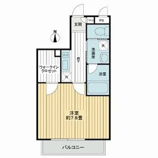 グラン・シルク【0302号室】の間取り
