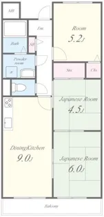 コンフォートステージI【3階】の間取り