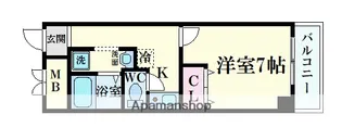 IF都島【202号室】の間取り