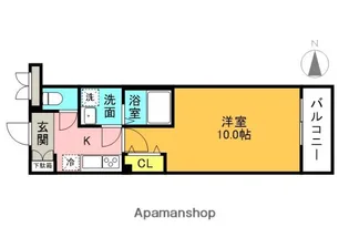 CASA徳庵【2階】の間取り