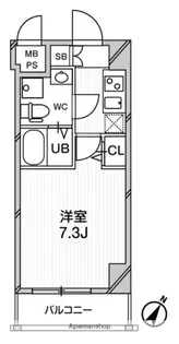 エグゼ新大阪南【5階】の間取り