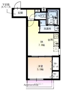 フジパレス北公園Ⅰ番館【2階】の間取り