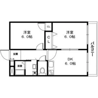 泰平第1ビル【5階】の間取り