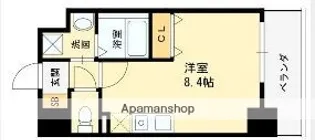 リヴシティ深江橋【3階】の間取り