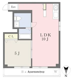 矢野マンション【201号室】の間取り