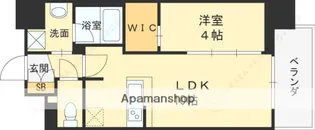 アーバネックス大阪城北【4階】の間取り