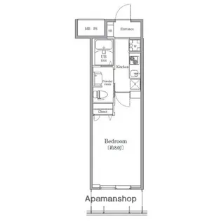 エルプレイス京橋【3階】の間取り