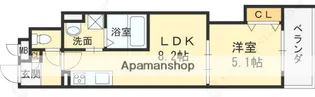 大阪府大阪市鶴見区諸口6丁目【アパート】の間取り