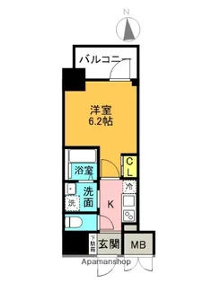 JMFレジデンス都島【5階】の間取り
