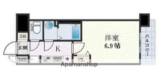 プレサンス大阪都島エレナード【2階】の間取り