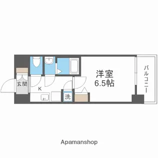 ベイサイドパークOSAKAノースレジデンシス【7階】の間取り