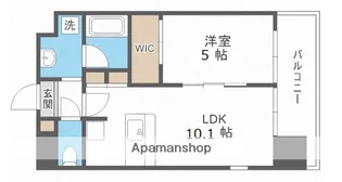 グランデ元町【9階】の間取り