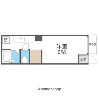 ノーブルハイム高尾【1階】の間取り
