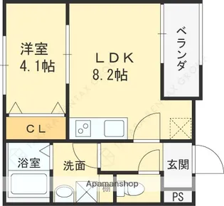 HARU都島FRONT【203号室】の間取り