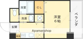 大阪府大阪市淀川区十三東2丁目【マンション】の間取り
