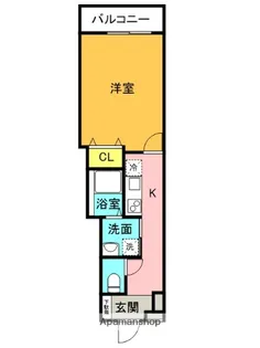フジパレス西立花ウエスト【3階】の間取り