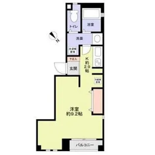 梅田淀屋橋MNT【2階】の間取り