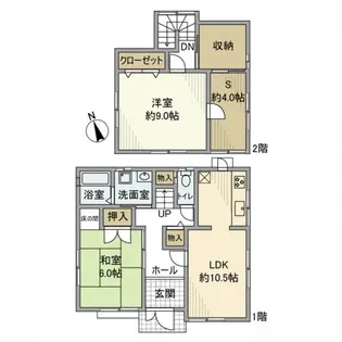 兵庫県加古川市平岡町一色【一戸建】の間取り