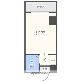 ルネッサンスエレガンス【1階】の間取り