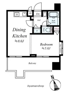 シティライフプレサンス新大阪【10階】の間取り