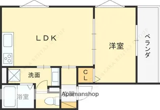 井高野 新築マンション【2階】の間取り