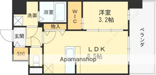 エスリードレジデンス ザ・グラン都島ノア【2階】の間取り