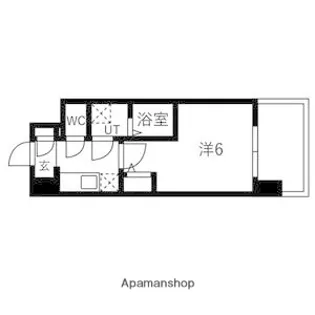 エスリードレジデンス ザ・グラン都島ノア【2階】の間取り