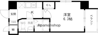 エスリード京橋Ⅲ番館【10階】の間取り