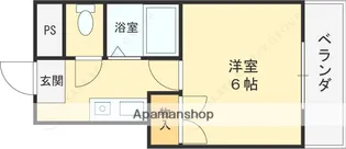 CASA TANAKA【2階】の間取り